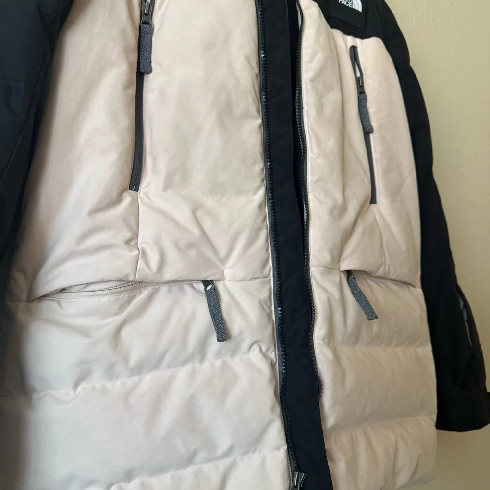 The North Face Women's Pallie Down Waterproof Ski Jacket In Morning Pink M - Picture 3 of 6